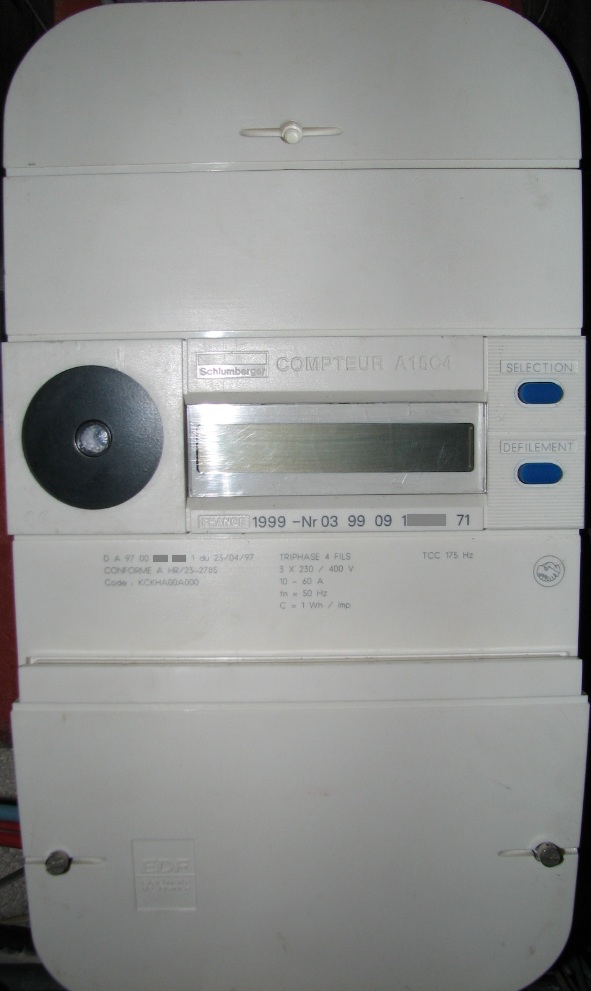 compteur triphas lectronique